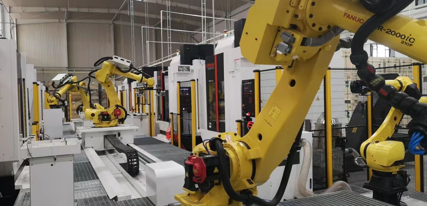 水泵殼加工自動線在濟(jì)寧安裝完成